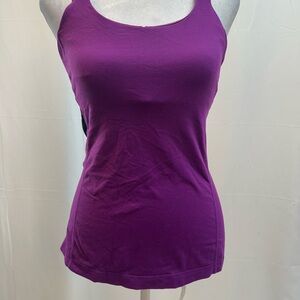 lululemon athletica Purple Scoop Neck Tank Top